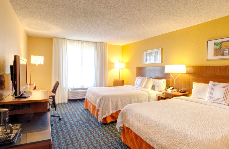 Guest room at Fairfield Inn Las Cruces.