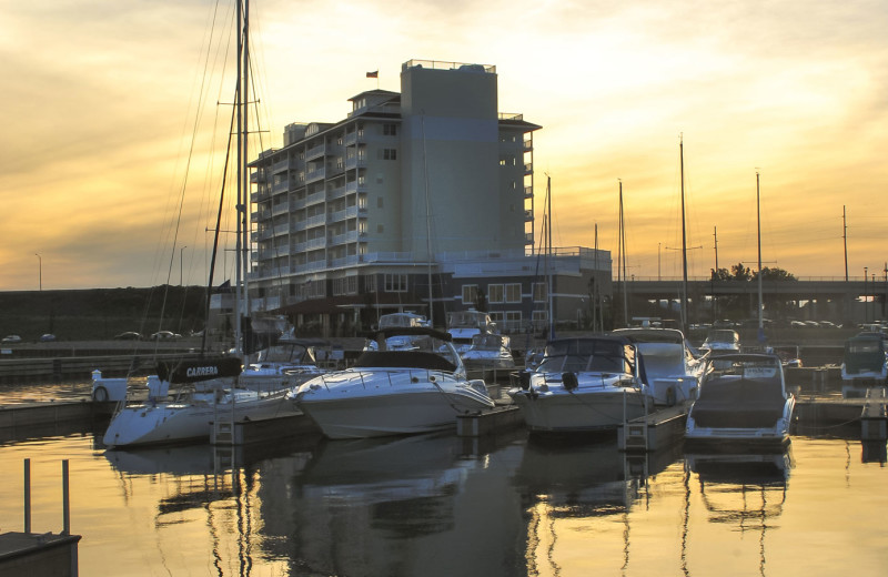 Marina at The Inn at Harbor Shores.