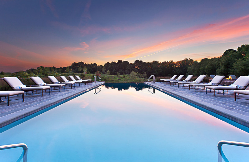 Outdoor pool at Salamander Resort & Spa.