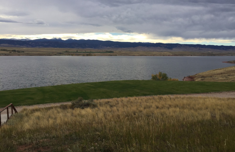 Lake view at Lakeview Lodge 307.