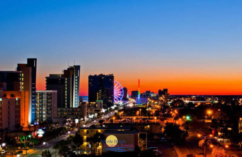 Downtown Myrtle Beach near Myrtle Beach Vacation Rentals.