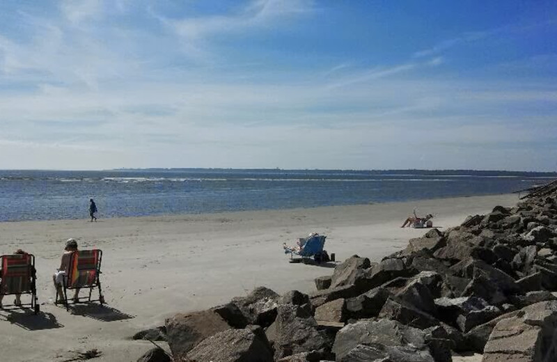 The beach at Hodnett Cooper.