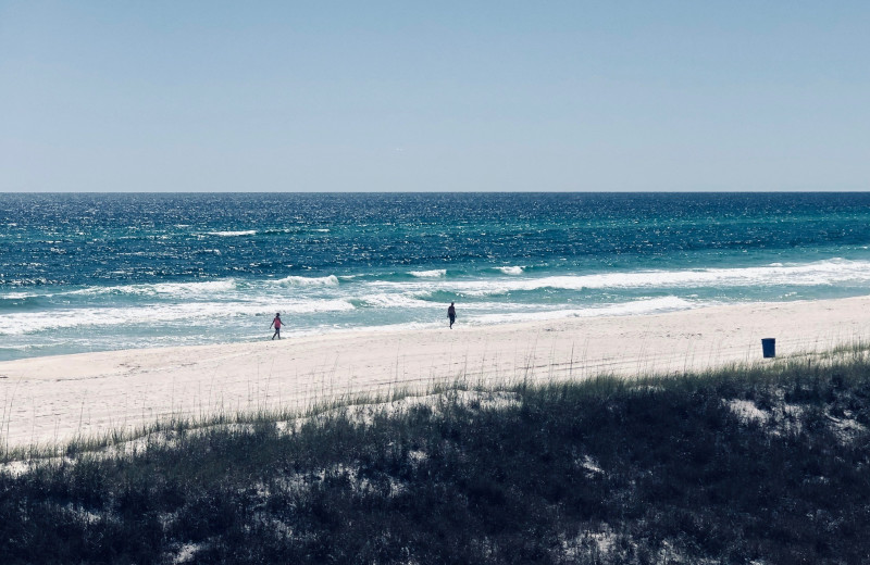 Beach at Sunnyside Resort Rental Company.