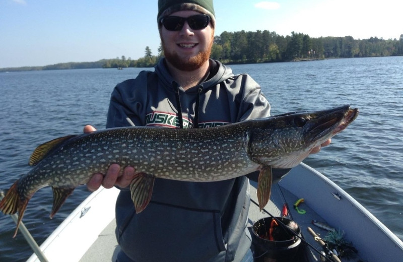 Fishing at Muskego Point Resort.