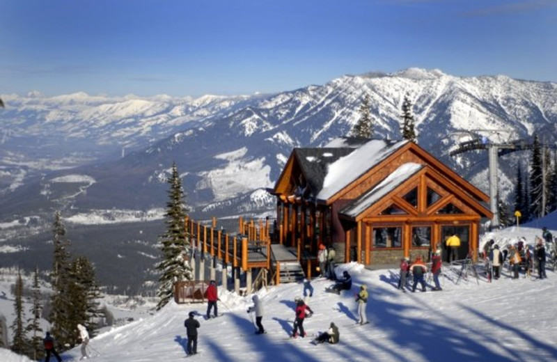 Exterior view of Fernie Alpine Resort.