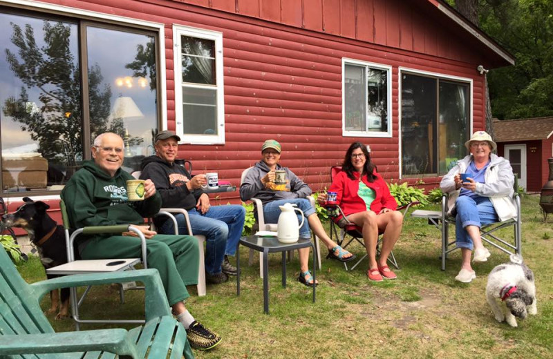 Family at Driftwood Resort.