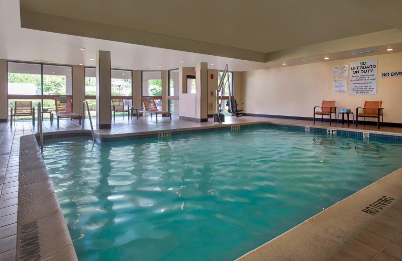 Indoor pool at Courtyard Princeton.