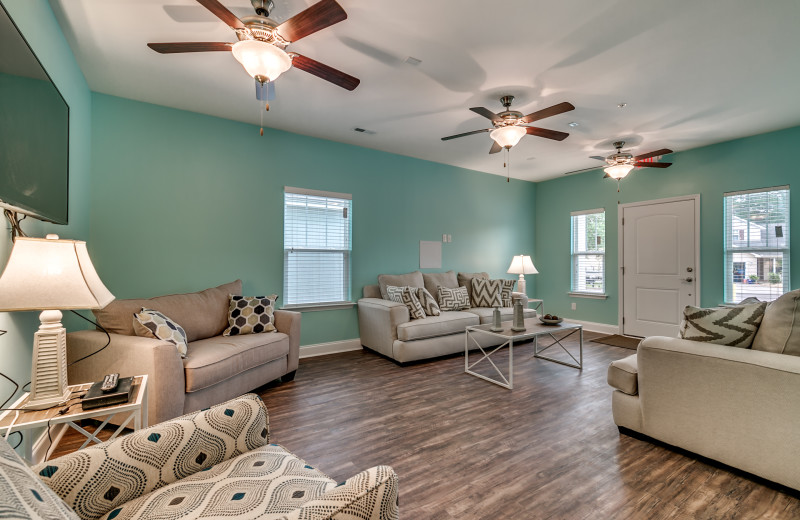 Guest living room at Together Resorts.