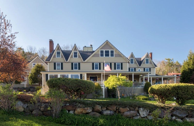 Exterior view of Five Gables Inn.