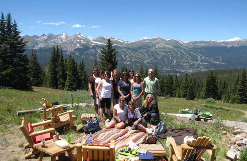 Family picnics at One Ski Hill Place.