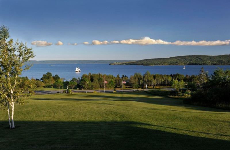 Lake view at Silver Dart Lodge