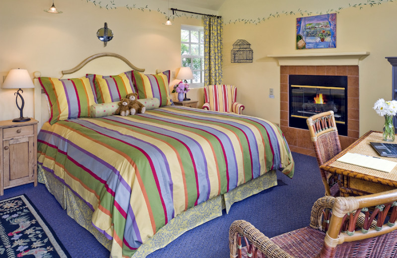 Guest room at Lavender, A Four Sisters Inn.