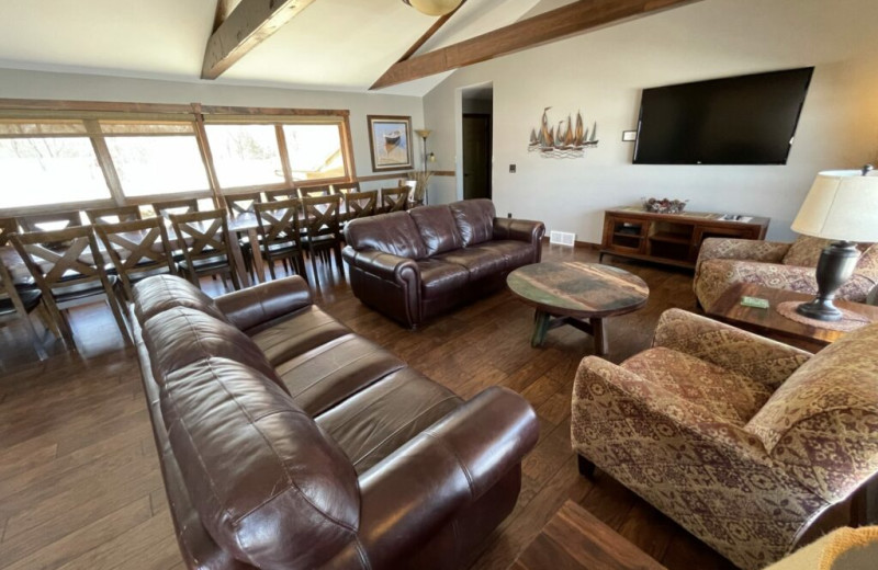 Guest room at Sugarbush Lodge.