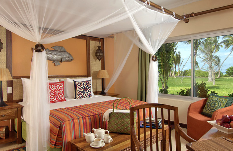 Guest room at Fairmont Zanzibar.