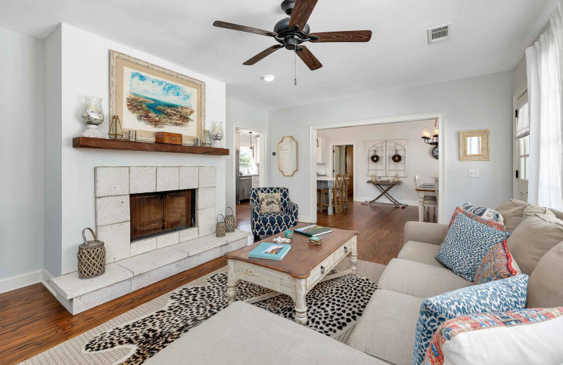 Living room at Real Escapes Properties - Landfall Cottage.