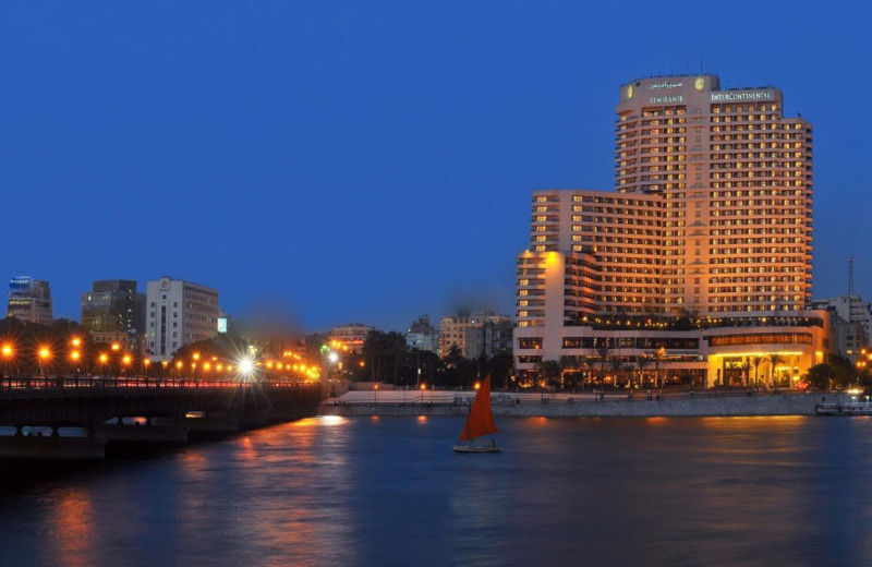 Exterior view of Semiramis Inter-Continental Cairo.