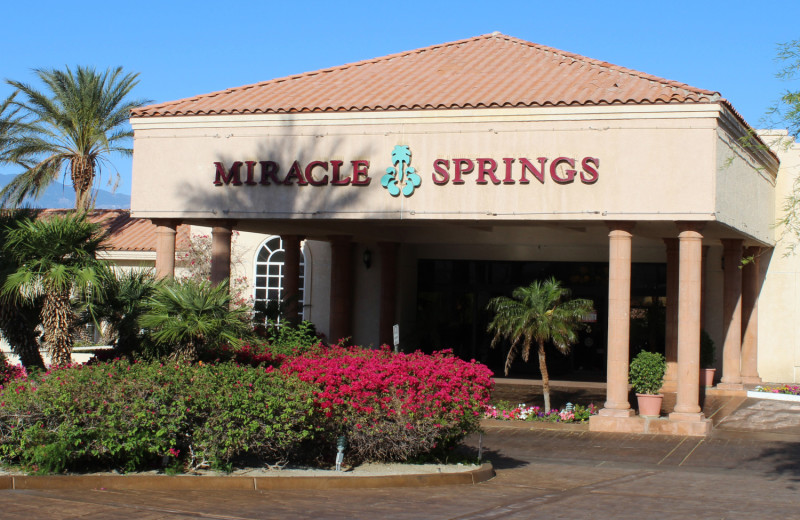 Exterior view of Miracle Springs Resort and Spa.