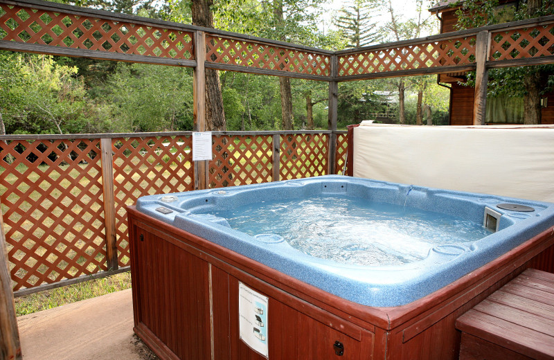 Condo jacuzzi at Bear Creek Vacation Condos.