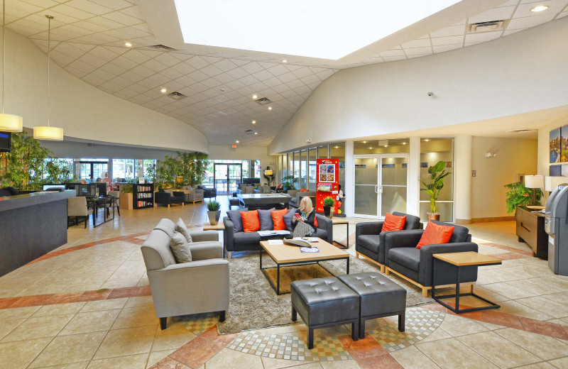 Resort lobby at Vacation Pool Homes.