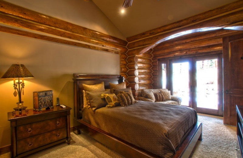 Rental bedroom at Pagosa Springs Accommodations.