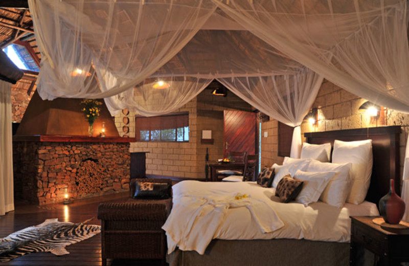 Guest room at Zwahili Game Lodge.