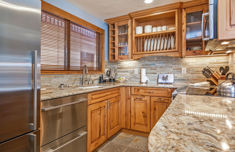 Guest kitchen at Antlers at Vail.