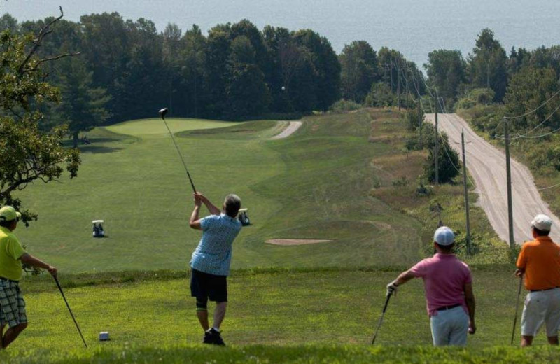 Golf at Golden Beach Resort.