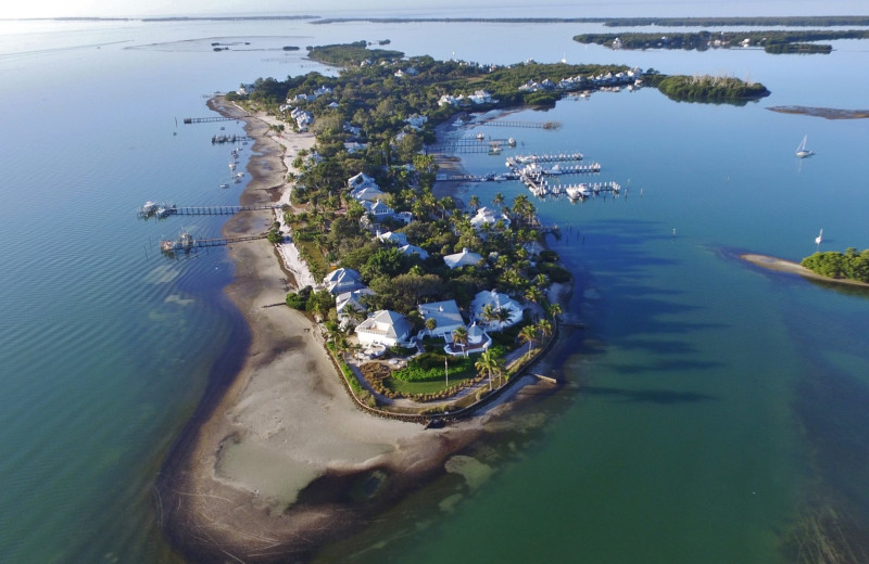 Aerial view of Collier Inn.