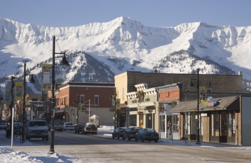 Exterior view of Fernie Alpine Resort.