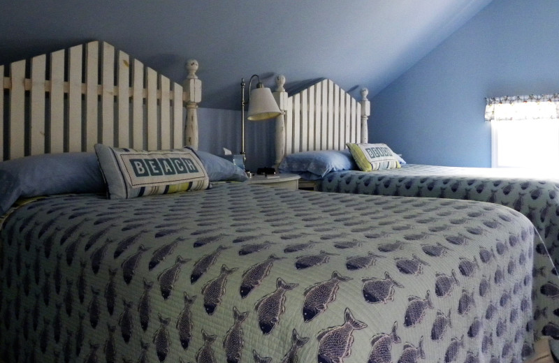 Guest room at Candleberry Inn.