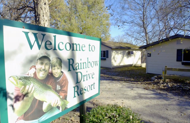 Cabins at Rainbow Drive Resort.