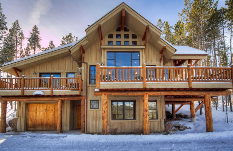 Rental exterior at Moonlight Rentals in Big Sky.