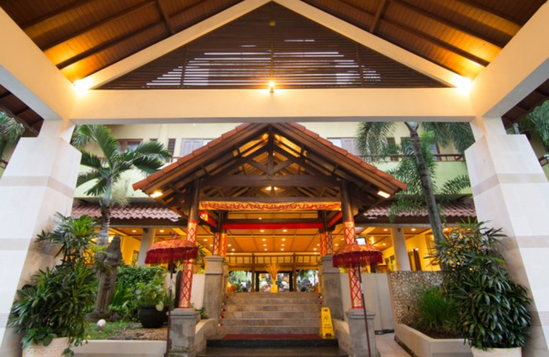 Entrance to Goodway Hotel Nusa Dua.