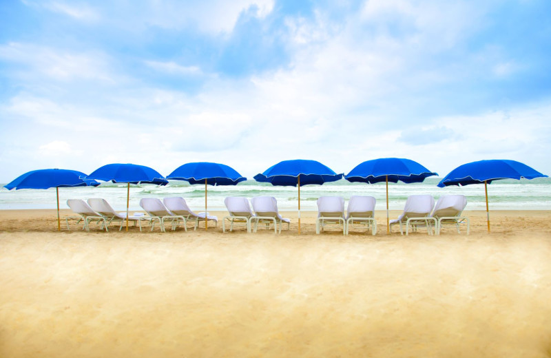 Beach at Loews Coronado Bay Resort.