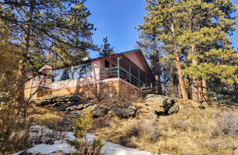 Cabin exterior at Valhalla Resort.