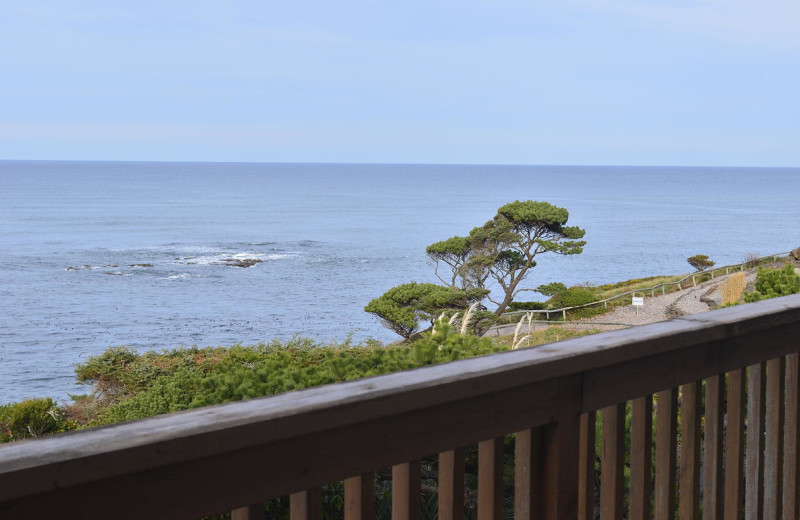 Balcony view at Surfrider Resort.