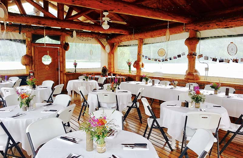 Weddings at Trail Lake Lodge.