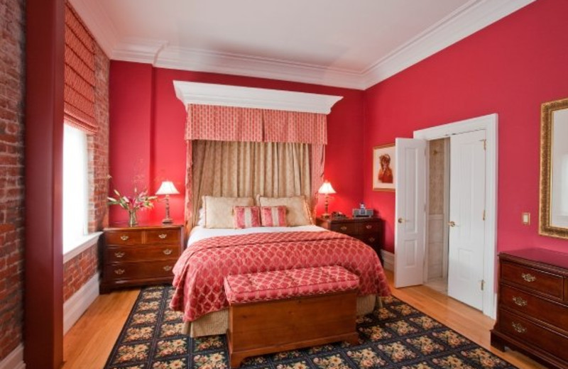 Guest room at Napa River Inn.