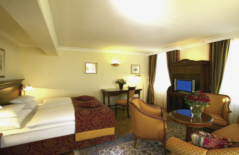 Guest room at Radisson Blu Hotel Altstadt.