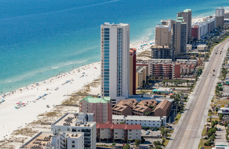 Exterior view of Meyer Vacation Rentals.