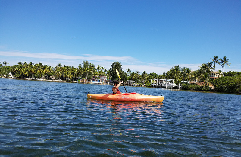 Kayaking at La Jolla Resort Hotel.