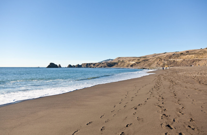 Beach at Sonoma Coast Villa & Spa Resort.