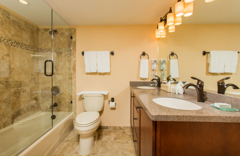 Bathroom at Torian Plum Resort.