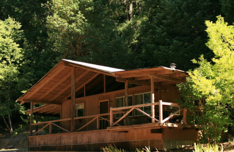 Cabin Exterior at Marble Mountain Guest Ranch