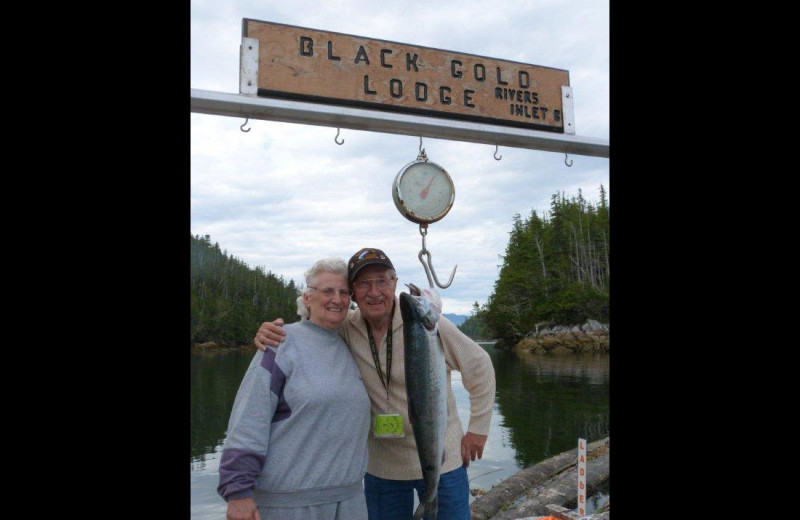 Fishing at Black Gold Lodge