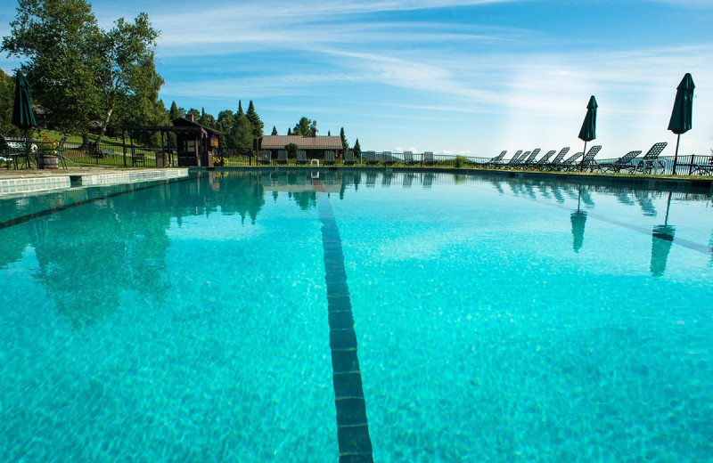 Outdoor pool at Trapp Family Lodge.