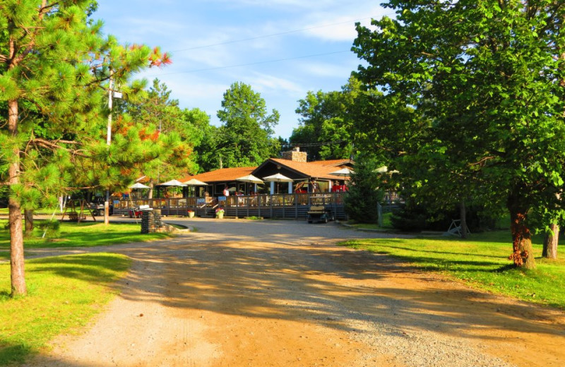 Exterior View of Huddle's Resort 