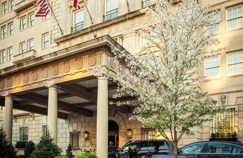 Exterior view of The Hay-Adams.