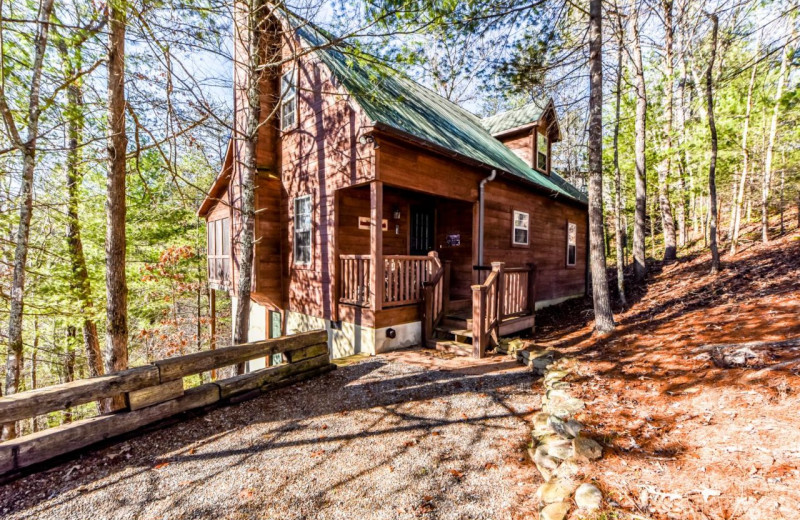 Cabin exterior at Dogwood Cabins LLC.