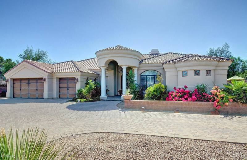 Rental exterior at Arizona Vacation Rentals.